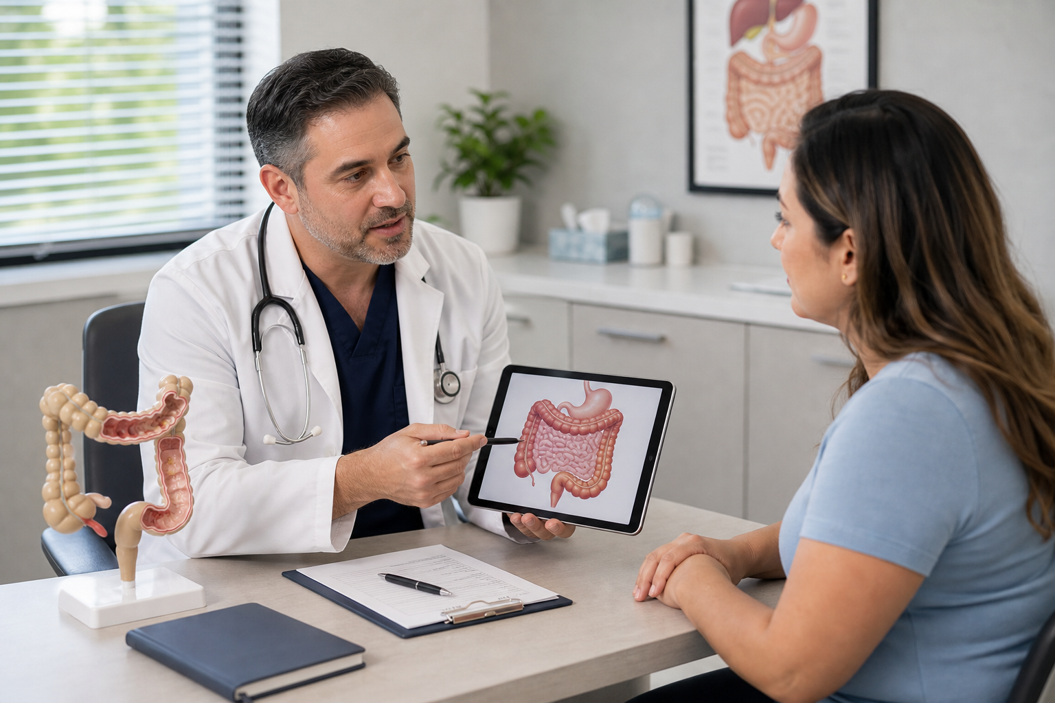 Crohn disease and digestive health specialist consultation